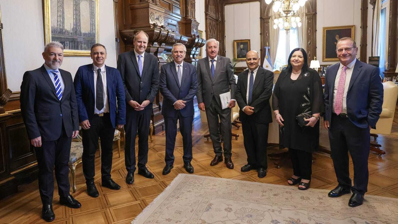 El Presidente de la Nación recibió en Casa Rosada a autoridades de Aciera