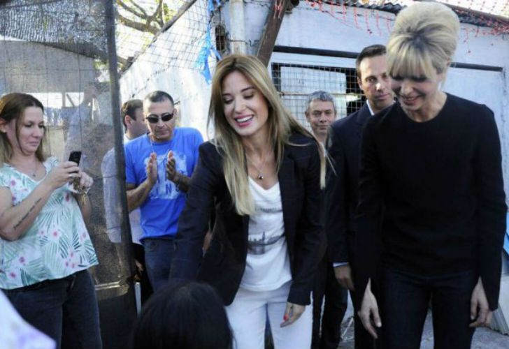 En un guiño a Insaurralde, Rabolini dejó una foto de "primeras damas" con Cirio