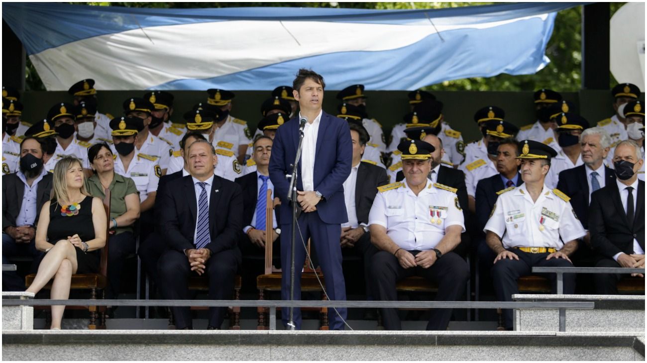 Advertencia de Kicillof a la Policía: "Seremos implacables ante una violación de derechos humanos"