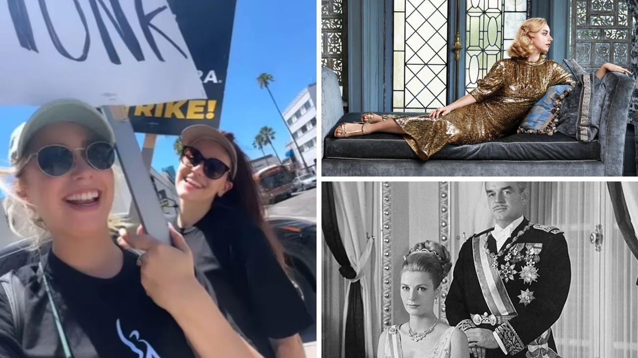 La nieta de Grace Kelly heredó su amor por el cine y se sumó a las huelgas de Hollywood