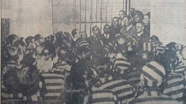 El día que Perón fue a visitar a los presos