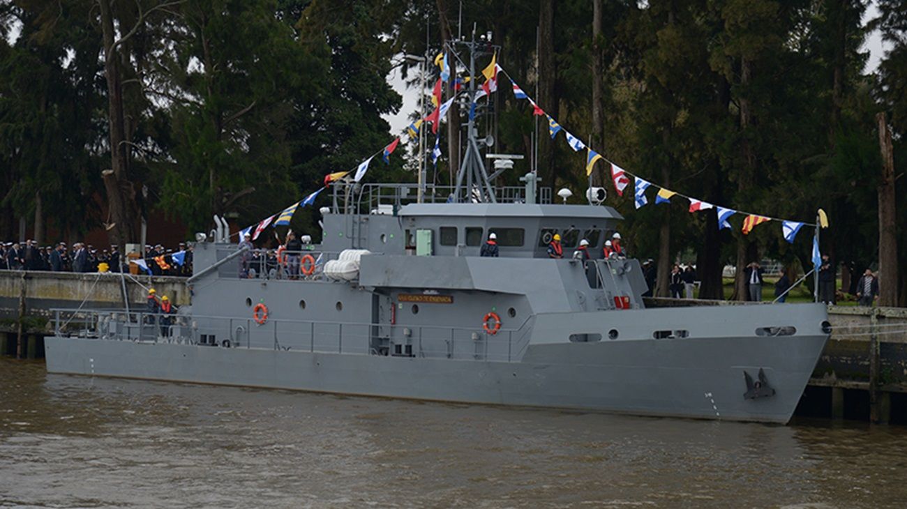 Ejercicio combinado Acrux XI: La Armada Argentina presentó su nueva lancha ARA Ciudad de Ensenada