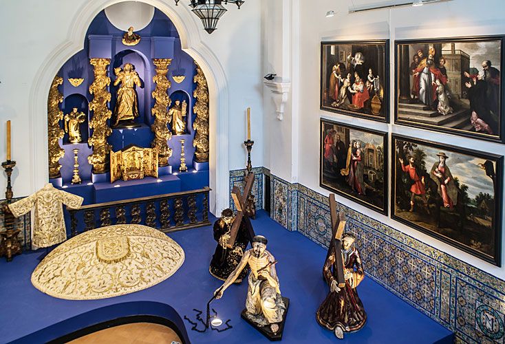 Piezas únicas de arte colonial, restauradas en el Fernández Blanco