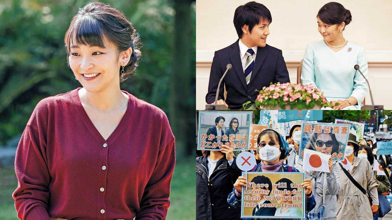 Por amor, una princesa japonesa renunció a su estatus imperial