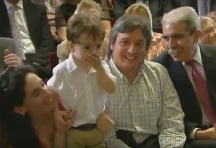 Néstor Iván acaparó todas las miradas y Cristina se preocupó: "Le gustan las cámaras"