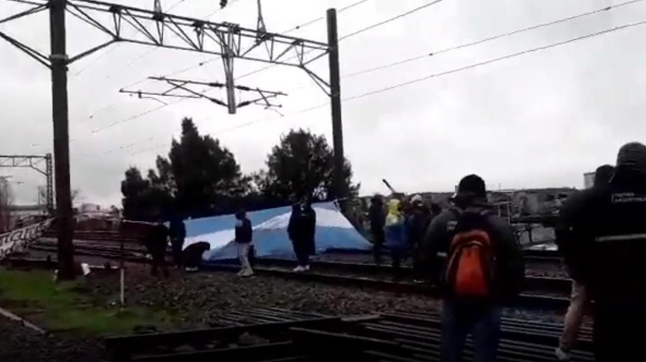 Tras el corte, ya se normalizó el servicio en el tren Roca