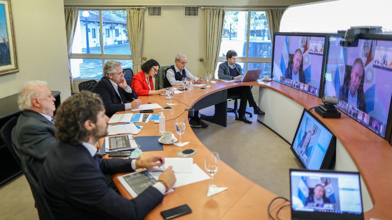 Los Gobernadores coincidieron con Alberto Fernández en no "relajar" la cuarentena