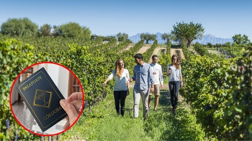 Con sello cordobés: un pasaporte que promueve el viaje y el vino local