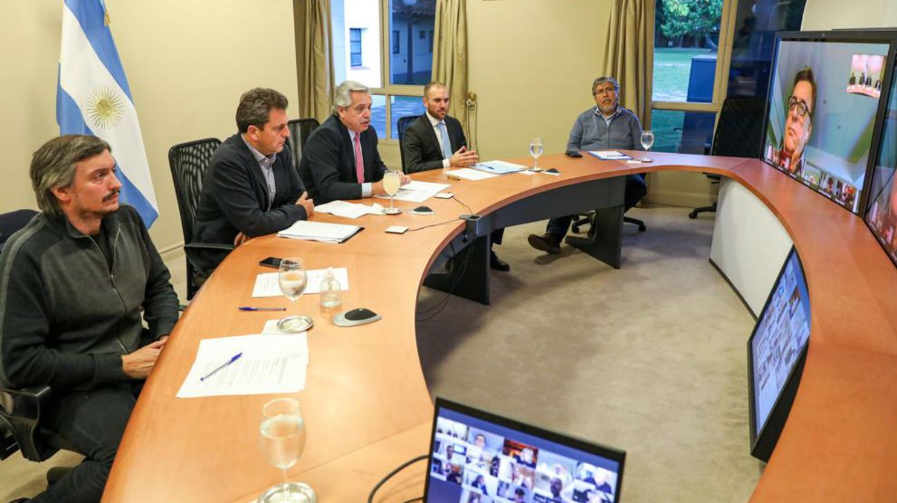 Alberto Fernández escuchó a los jefes de bloques entre reclamos y apoyos