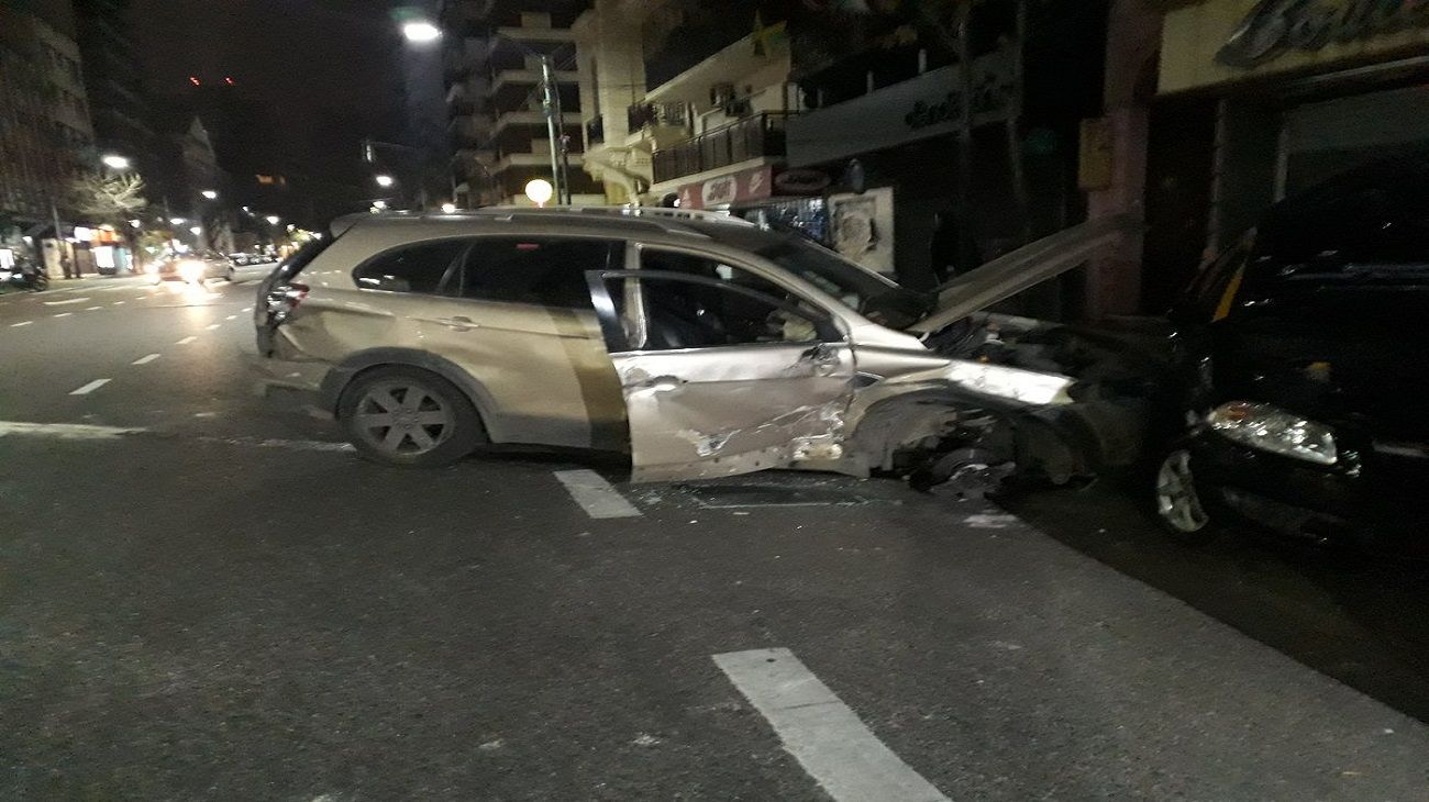 Choque múltiple en avenida Corrientes y Medrano: hay cuatro heridos