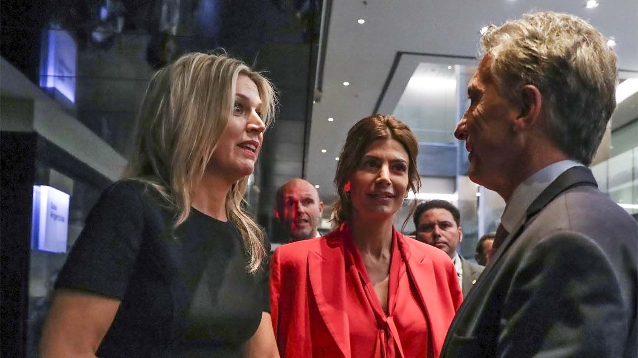La Reina Máxima de Holanda se reunió con Mauricio Macri, Juliana Awada y Guido Sandleris