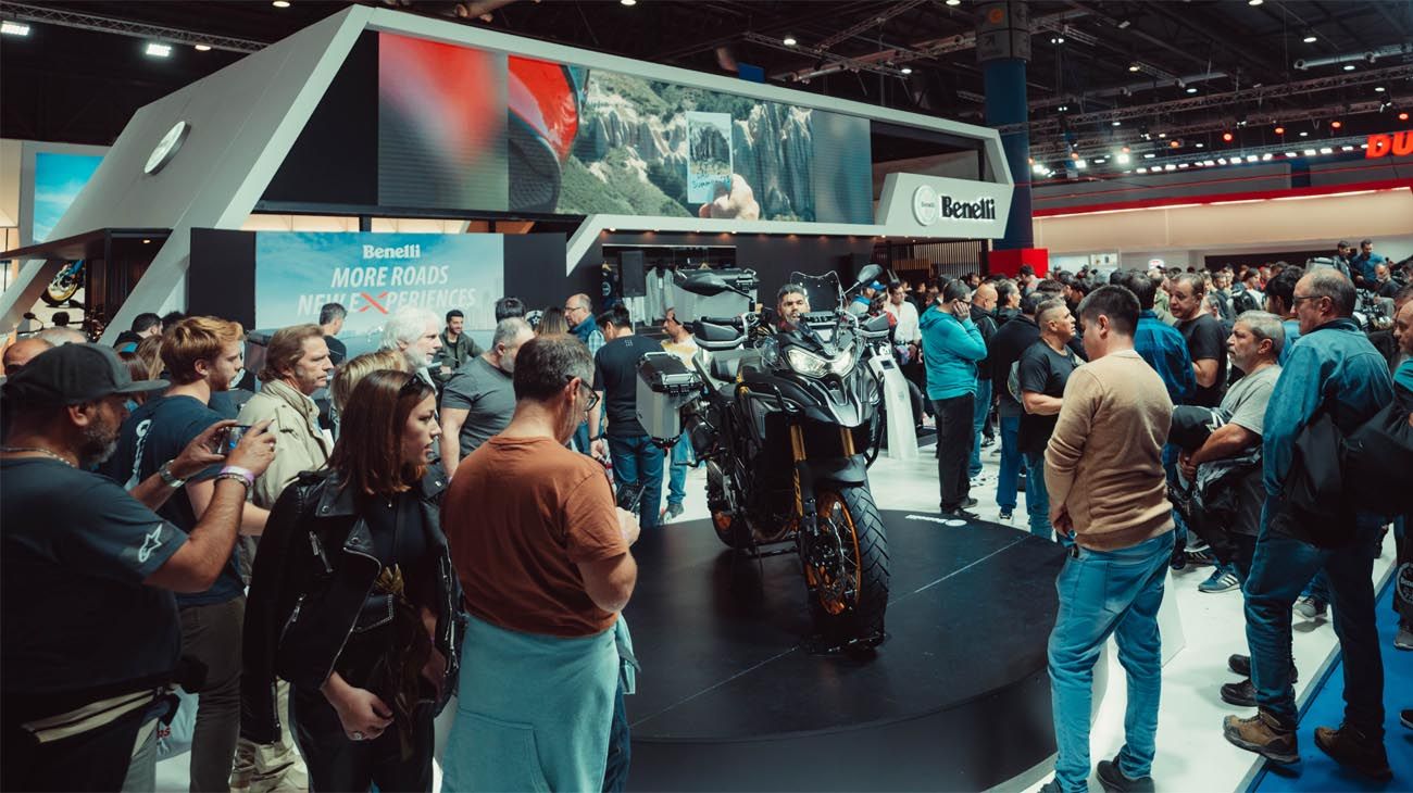 Benelli Argentina estuvo presente en la última edición del Salón Moto 2023