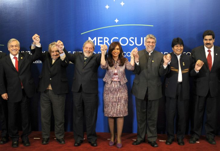 Cristina, Presidenta pro témpore del Mercosur