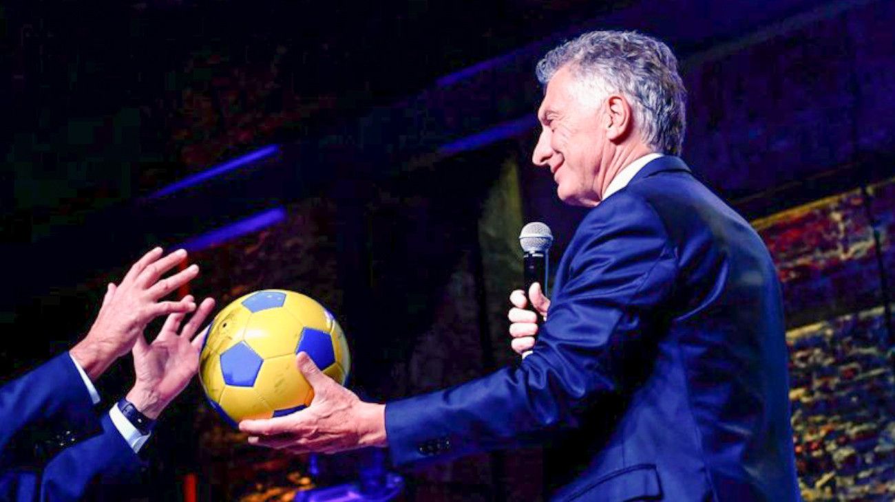 Mauricio Macri: "Se terminó la época de Maradona"