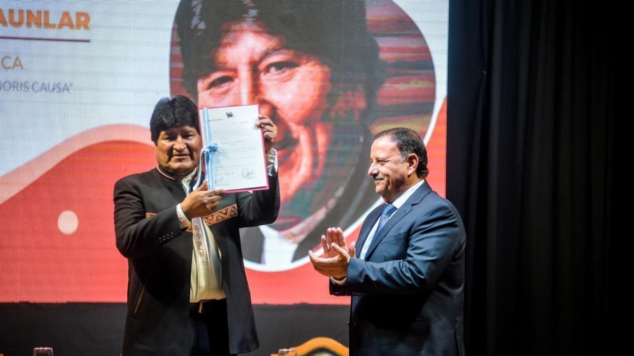 Evo Morales: "Todos somos peronistas"