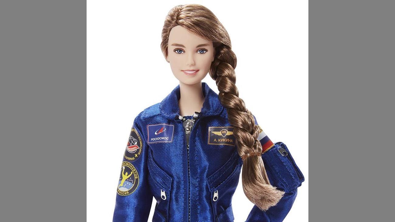 La cosmonauta rusa Anna Kikina ya es una Barbie