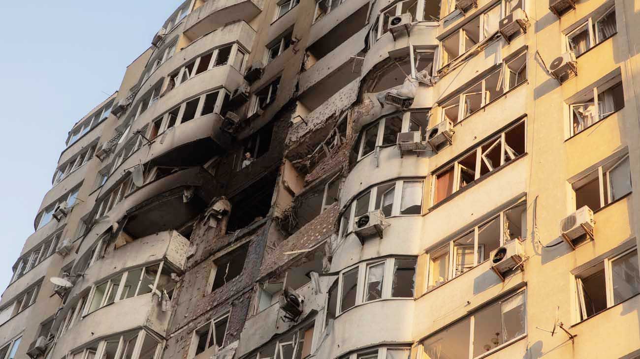Masivo ataque ruso a Ucrania: lanzó 400 drones y 45 misiles