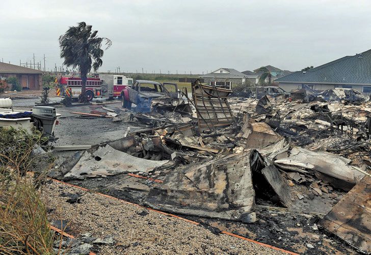 El huracán Harvey causó graves daños en su paso por Texas