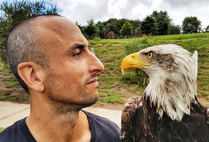 Manu Ginóbili, un deportista que estrenó ayer “40 kilates”