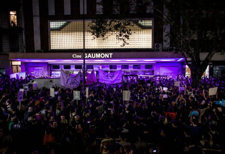 El BAFICI abrió con una protesta en defensa del INCAA