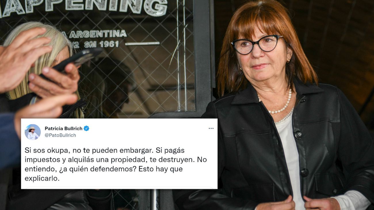 Patricia Bullrich criticó un proyecto votado por 39 diputados de JXC: "¿a quién defendemos?"