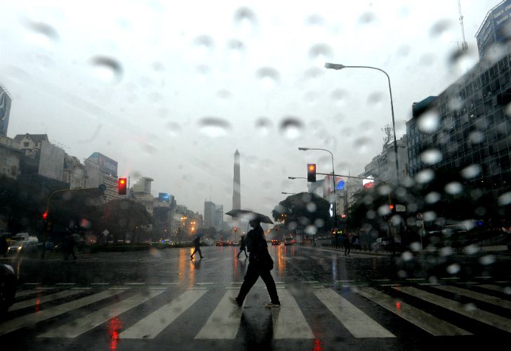 Alerta por lluvias y tormentas intensas