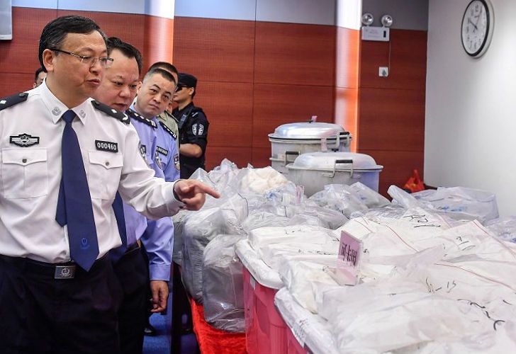 En China decomisan 1,3 toneladas de cocaína "llegada de Sudamérica"