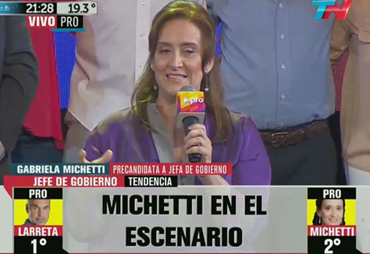 Michetti reconoció su derrota: "Felicito de corazón a Horacio Rodríguez Larreta"