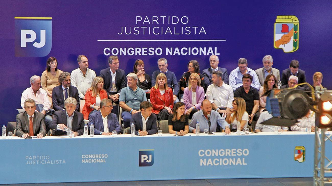 Congreso del PJ: debate sin Cristina Kirchner y con las intervenciones provinciales en discusión