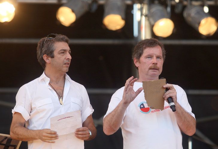 Unas 100 mil personas abrazaron a Chile en un recital solidario
