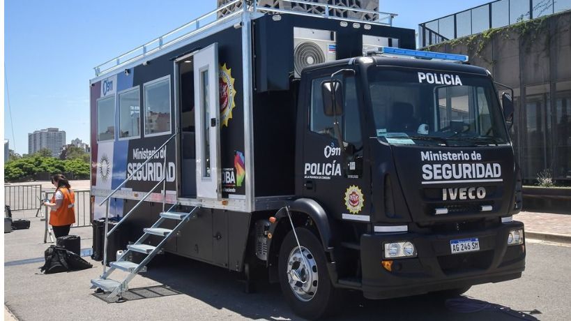"911 Halcón": el nuevo camión de vigilancia que operará en el Festival de Jesús María
