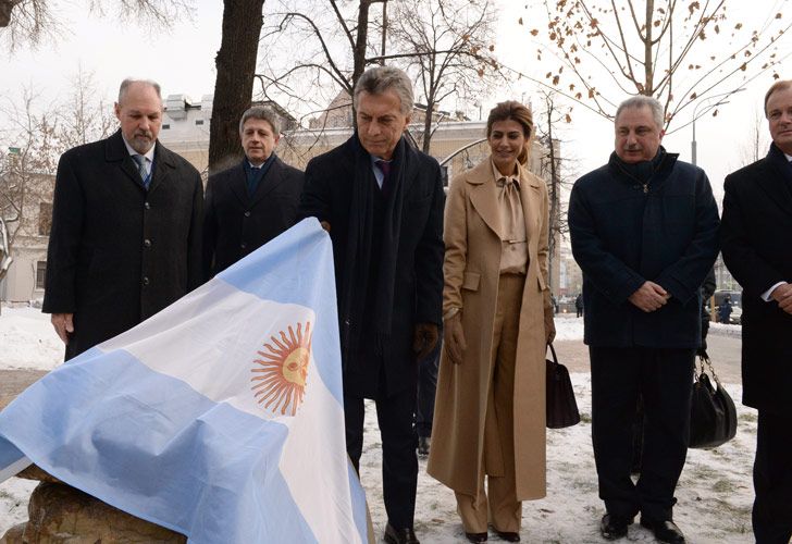 Todas las fotos del viaje de Macri a Rusia