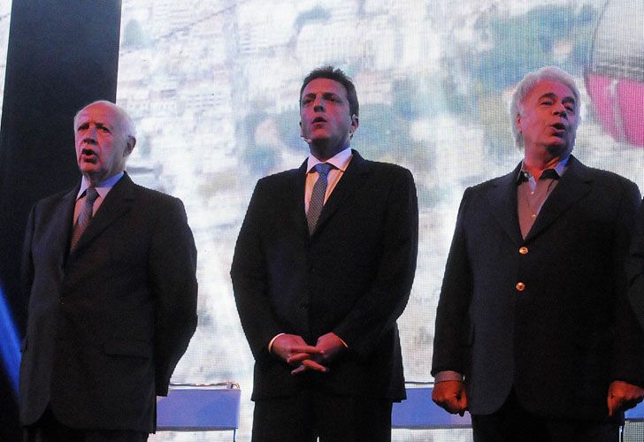Massa prometió un gabinete con Lavagna y De la Sota