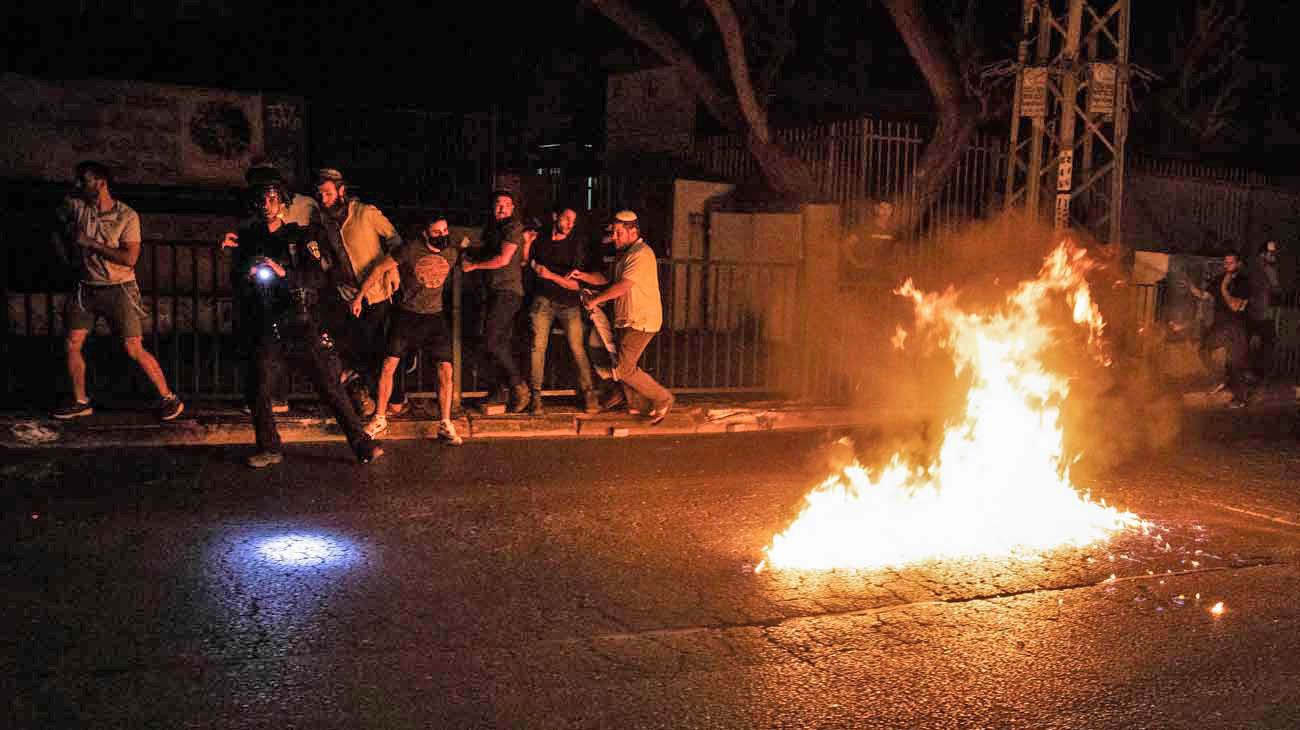 Israel: el riesgo de una guerra civil preocupa más que la renovada lucha con Hamas