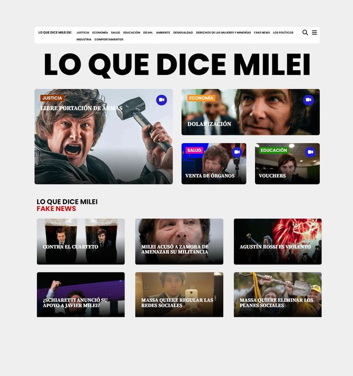 Quiénes están detrás del sitio loquedicemilei.com