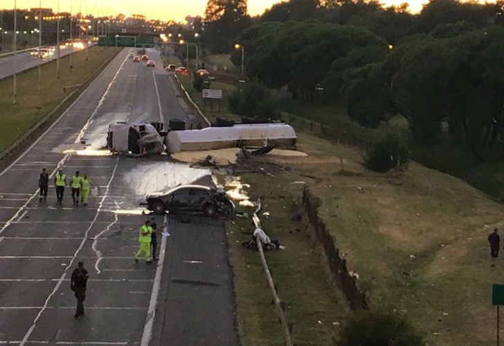 Acceso Oeste: manejaba borracho y mató a dos personas