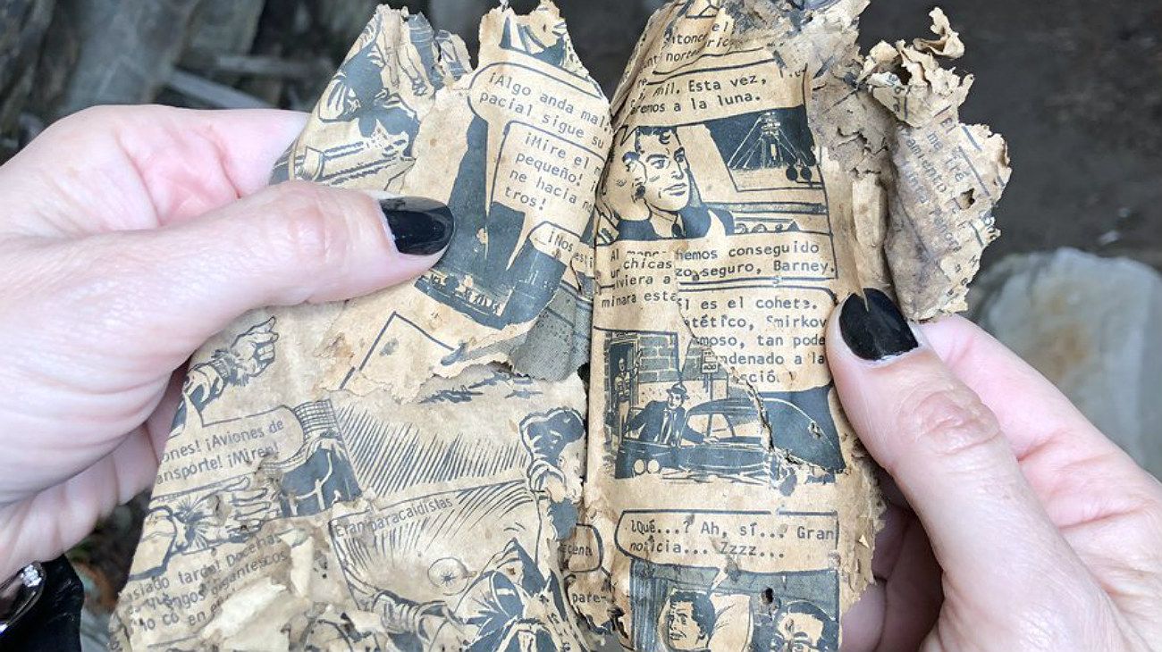 El conmovedor hallazgo de una historieta en un búnker argentino en Malvinas