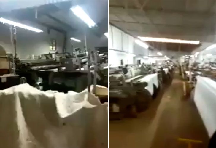 “Esto no lo vi en los 90”, dice el textil que filmó su fábrica parada