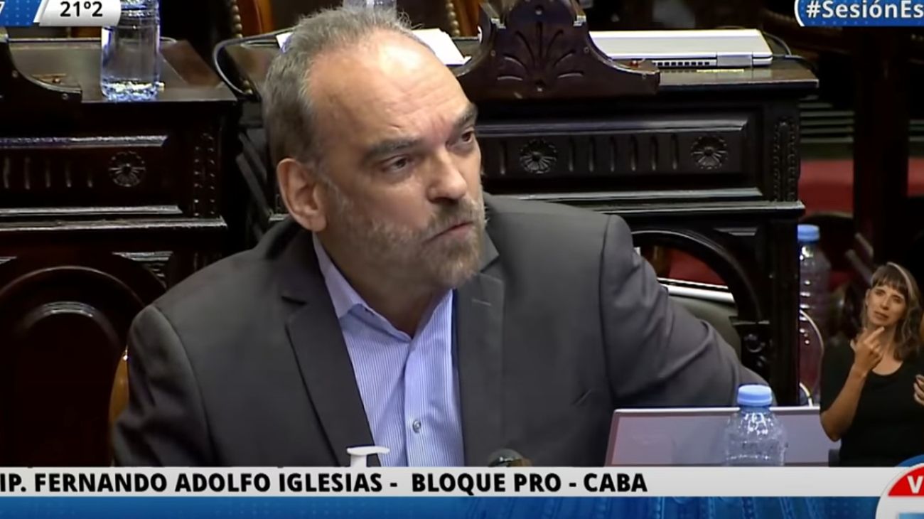 Iglesias le recordó a Cafiero que la llegada de los nazis al país fue "cuando su abuelito fue ministro"