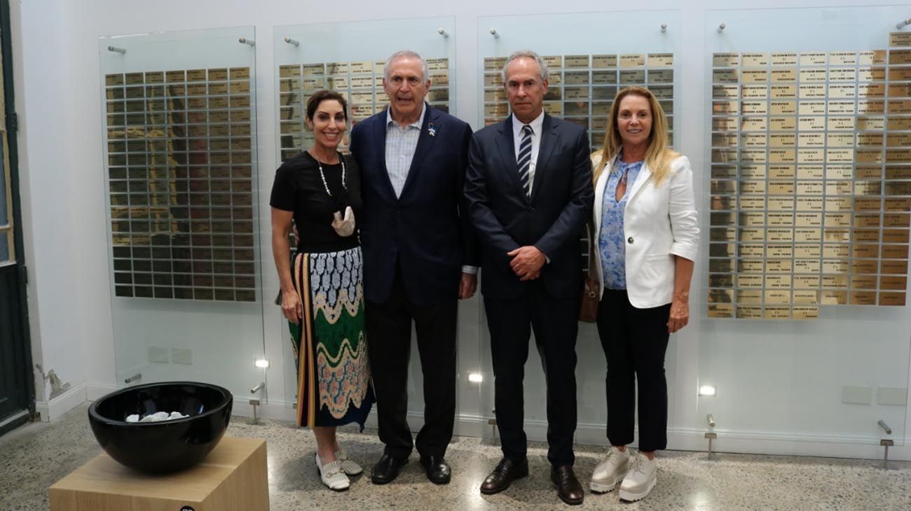 Marcelo Mindlin recibió al embajador Marc Stanley en el Museo del Holocausto