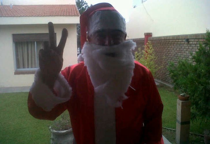 El exgobernador que se disfrazó de Papá Noel