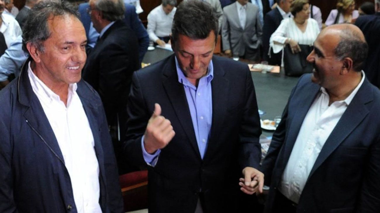 Intento de unidad peronista: Sergio Massa y Daniel Scioli se mostraron juntos en Tucumán
