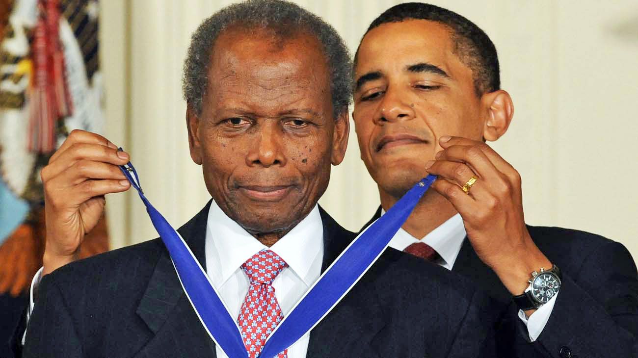 A los 94 años y en Bahamas, murió el actor Sidney Poitier