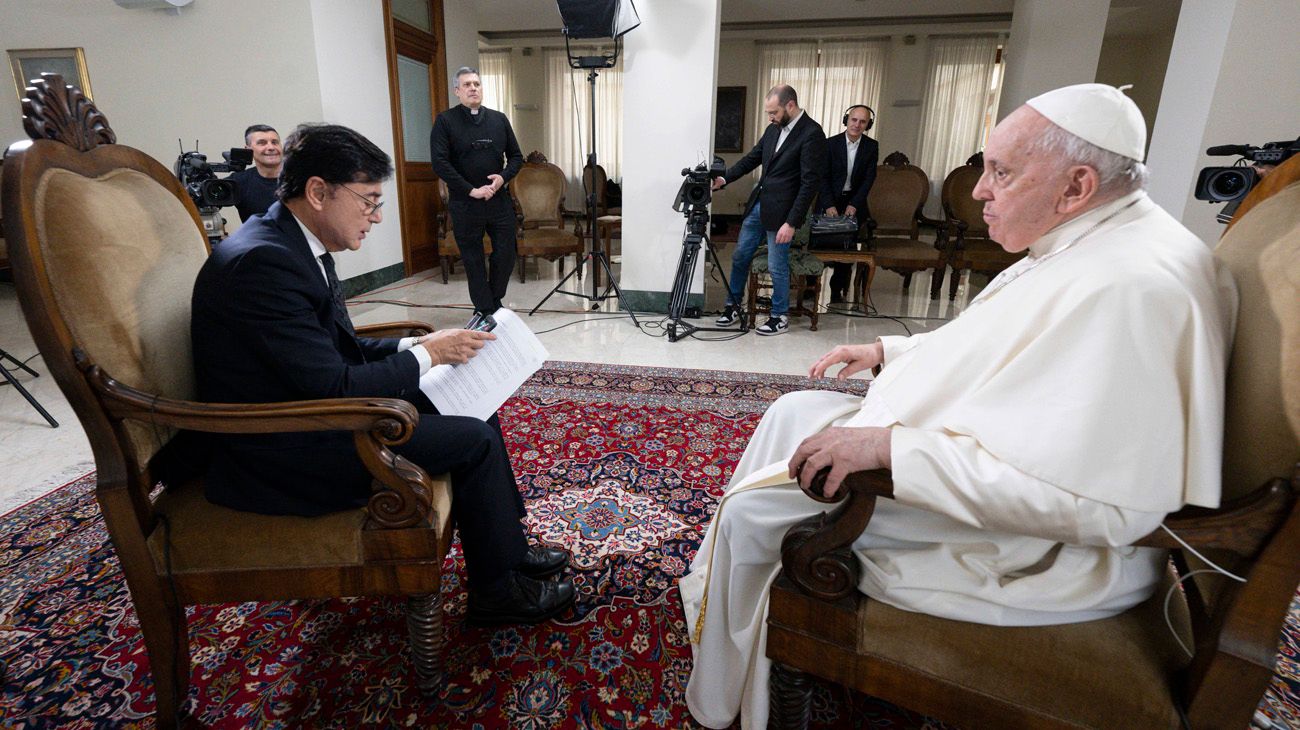 El Papa con Fontevecchia: Argentina