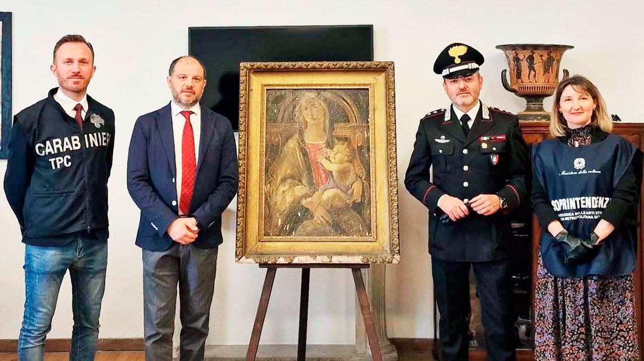 Hallan en Italia una obra perdida de Sandro Botticelli valorada en 100 millones de euros