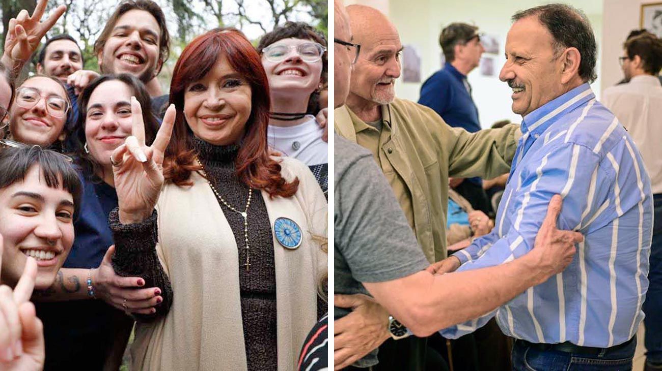 Lanzados por el PJ: CFK y Quintela ya están en campaña