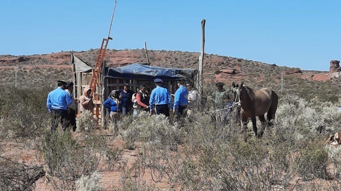 Mapuches mantienen la toma de un campo de productores en Vaca Muerta