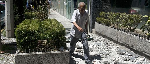 Un terremoto de 7,8 grados afectó a México