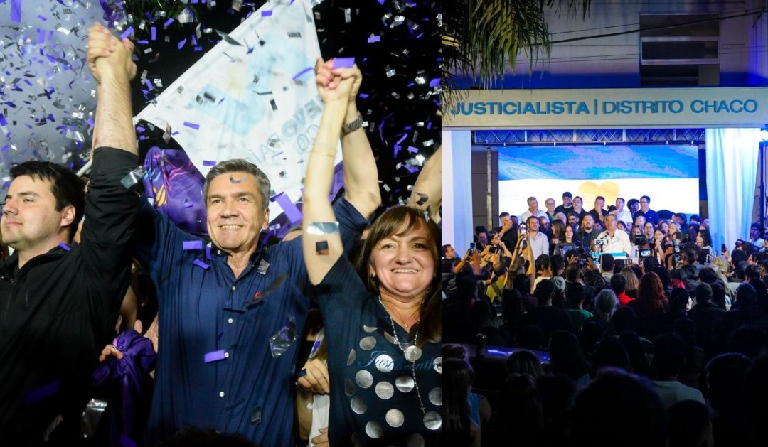Triunfo ajustado de La Libertad Avanza en Chaco: Zdero celebró y Capitanich prometió dar pelea en el Congreso