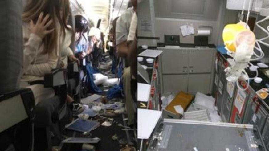 Pasajeros de un vuelo de Aerolíneas desde Miami la pasaron mal: 8 heridos